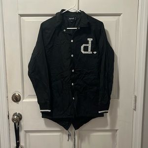 Diamond Supply Co.  Black Windbreaker